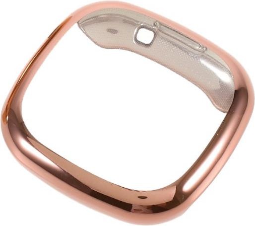 Cover-Discount Fitbit Versa 3 / Sense - Étui de protection en caoutchouc or rose