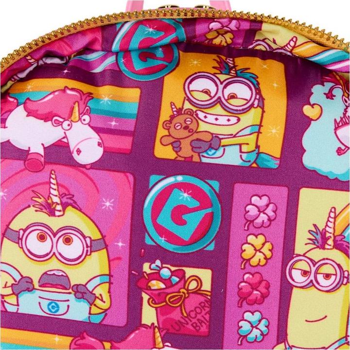 Actual product image Loungefly Minions Fluffy Unicorn backpack 30cm