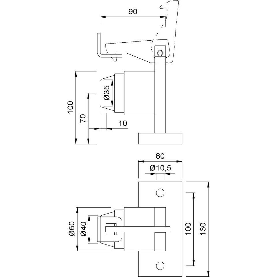 Thumbnail - Kws, Türstopper, Türfeststeller 1121 (1 Stück)
