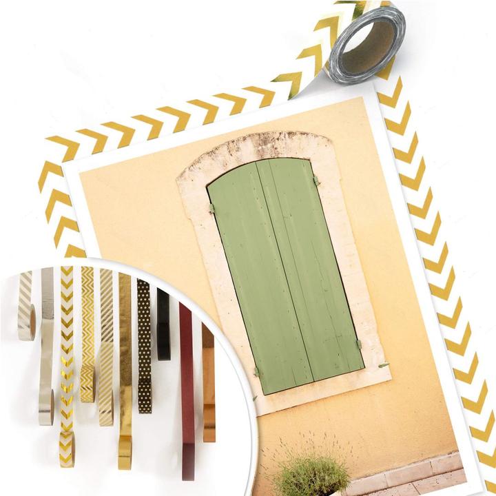 Image du produit Trenddeko Fenêtre en bois vert (40 x 50 cm)