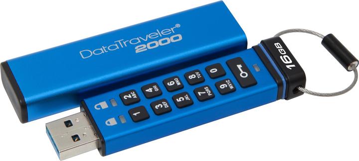 Kingston DataTraveler 2000 (16 GB, USB-A, USB 3.1)