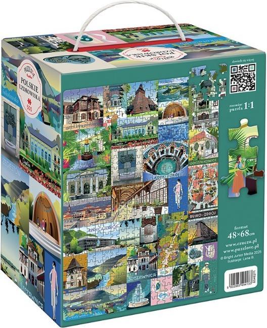 Produktbild Czuczu Puzzlove Puzzle Polnische Spas 500 Teile (500 Teile)