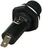 Produktbild Velleman SICHERUNGSHALTER 6.35 x 32mm, FRONTPLATTENMONTAGE (10 A)