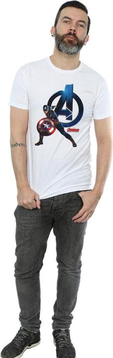 Produktbild Captain America Pose TShirt (XXL)