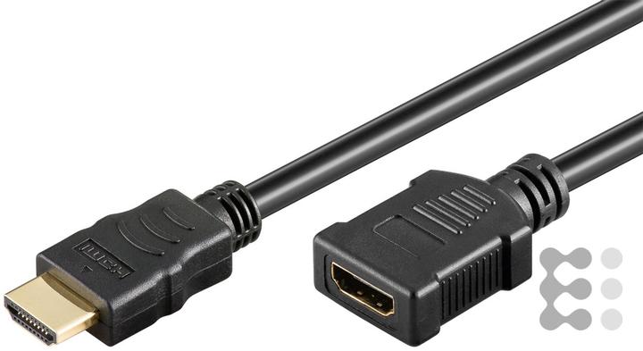 Actual product image Goobay High-speed HDMI extension cable with Ethernet (1.50 m)