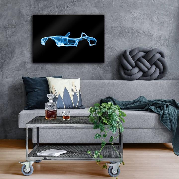 Immagine prodotto Trenddeko Auto blu (150 x 100 cm)