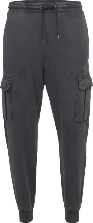 Urban Classics KKMQ12139BLK Small Signature Washed Cargo Sweatpants black - 17430