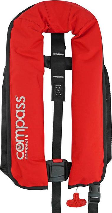 Immagine prodotto Compass Giubbotto di salvataggio "Compact II" 150N con 16 l di galleggiamento (Taglia unica)