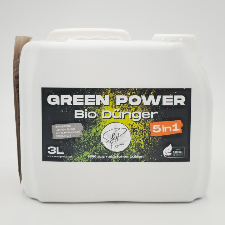 Produktbild SR Organics Green Power 3l + Vegan Photsphor Boost Bag 30g (3.63 kg)