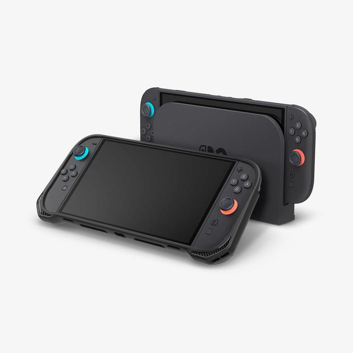 Actual product image Spigen Rugged Armor Nintendo Switch 2 Case Matte Black (Switch)