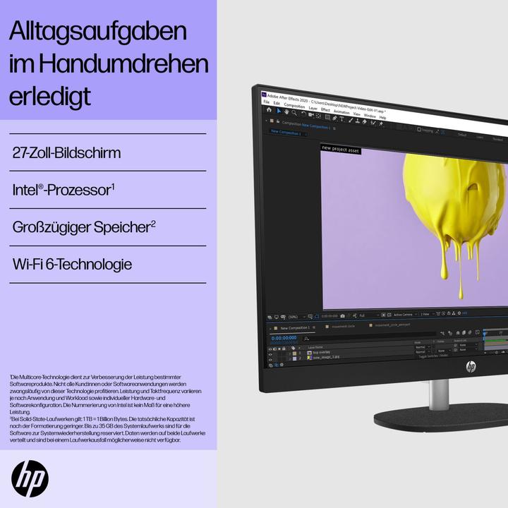 Produktbild HP 27-cr0475ng (1000 GB, 16 GB, Intel Core i7-1355U)