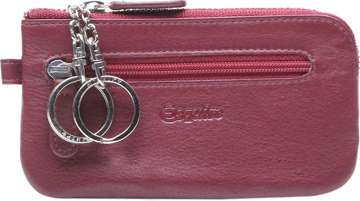 Actual product image Esquire Viktoria leather key case 12 cm