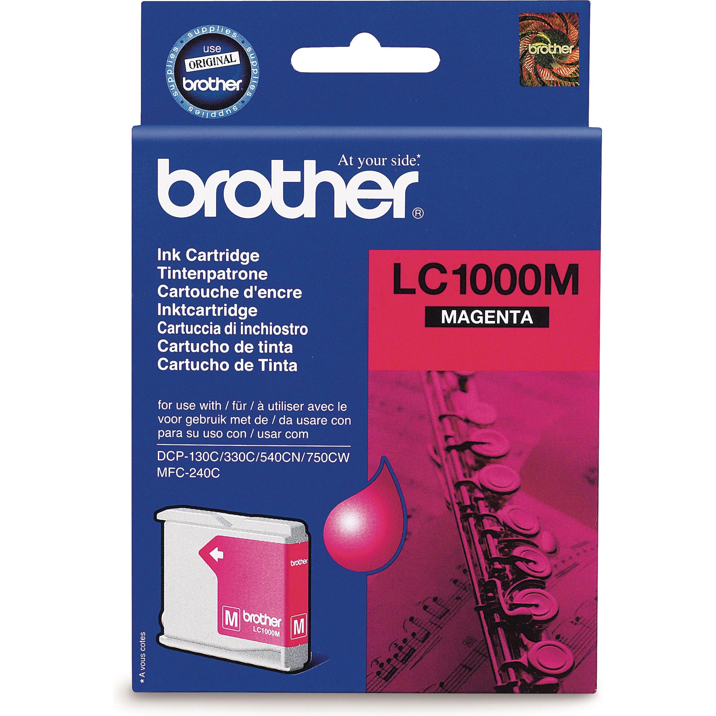 Brother, Druckerpatrone, Lc-1000m (M)
