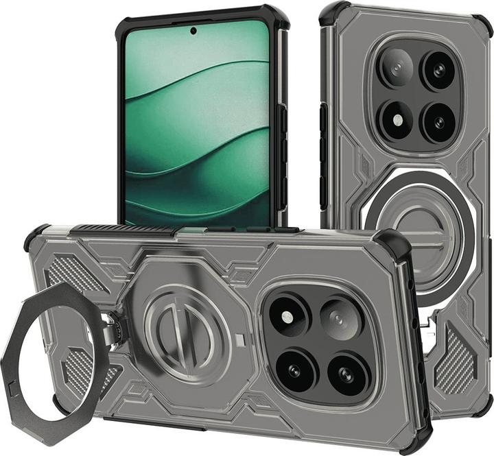 Produktbild Techsuit - Carbon Shield PRO - Xiaomi Redmi Note 14 Pro+ 5G - Smoke Black (Xiaomi Redmi Note 14 Pro+ 5G)