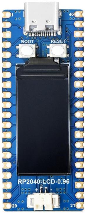 Actual product image WaveShare RP2040-LCD Raspberry Pi Pico based MCU with LCD screen