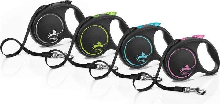 Productafbeelding Flexi Zwarte Designriem (M, Hond, Algemeen)