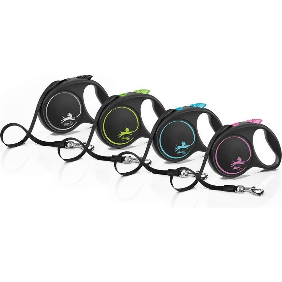 Thumbnail - Flexi Black Design Gurt (S, Hund, Allgemein), Halsband + Leine