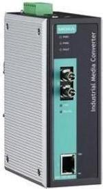 Actual product image Moxa IMC-101-M-ST-T-IEX - Industrial 10100BaseT(X) to 100BaseFX media converter, multimode