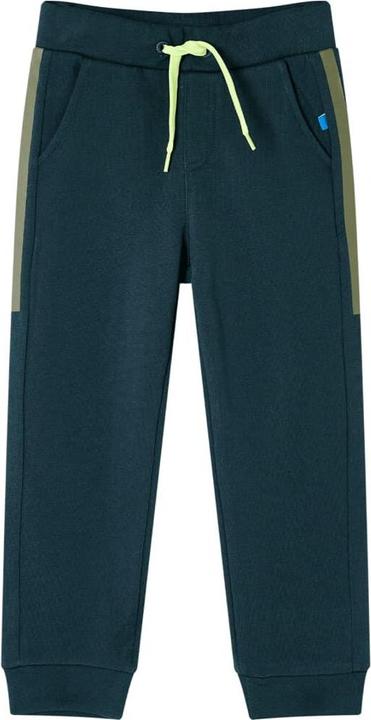 Actual product image VidaXL Children's tracksuit bottoms with drawstring Moss green 92,Colour (92)