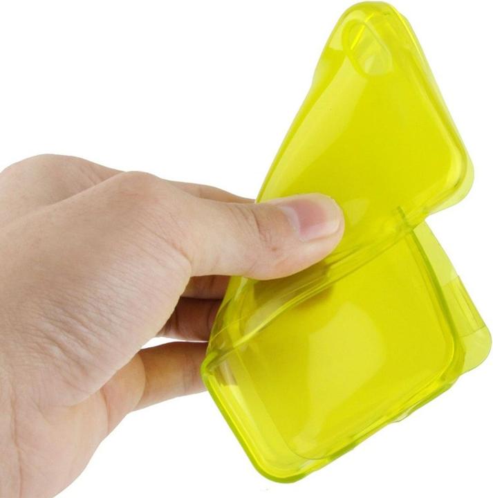 Actual product image König Design Mobile phone case flip landscape for mobile iPhone 5c yellow (Apple iPhone 5c)