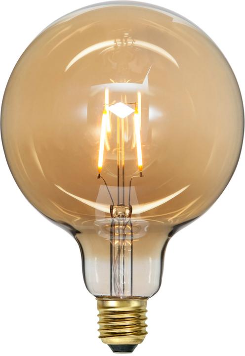 Actual product image Star Trading LED Bulb E27 G125 Plain Amber (E27, 80 lm, 1x)