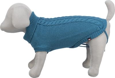 Produktbild Trixie Pullover Kenton L, 60 cm, Blau (L, Hundepullover)