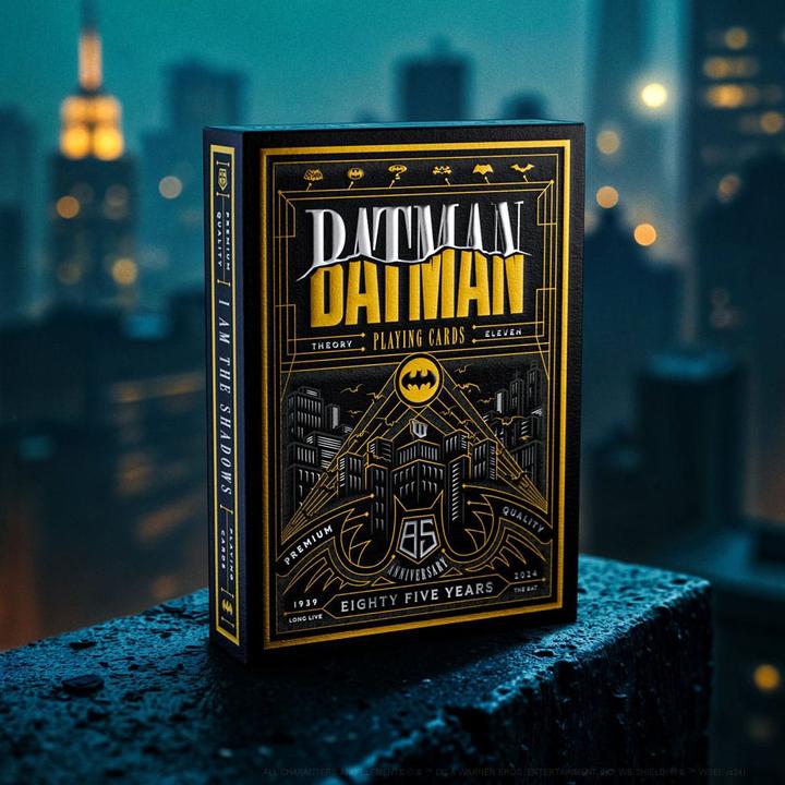 Immagine prodotto Theory11 Batman 85th Anniversary Spielkarten (Inglese)