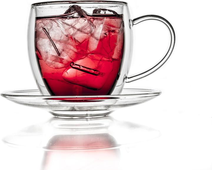 Image du produit Creano Verre à double paroi avec sous-verre 400ml (400 ml, 1 x)
