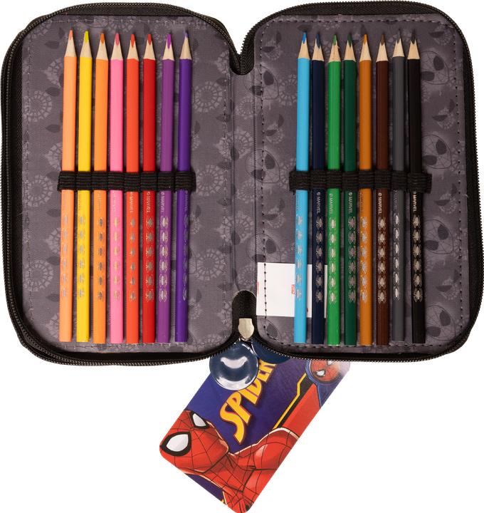 Produktbild Spiderman Spider-Man - Double Pencil Case w/Content (017808516)