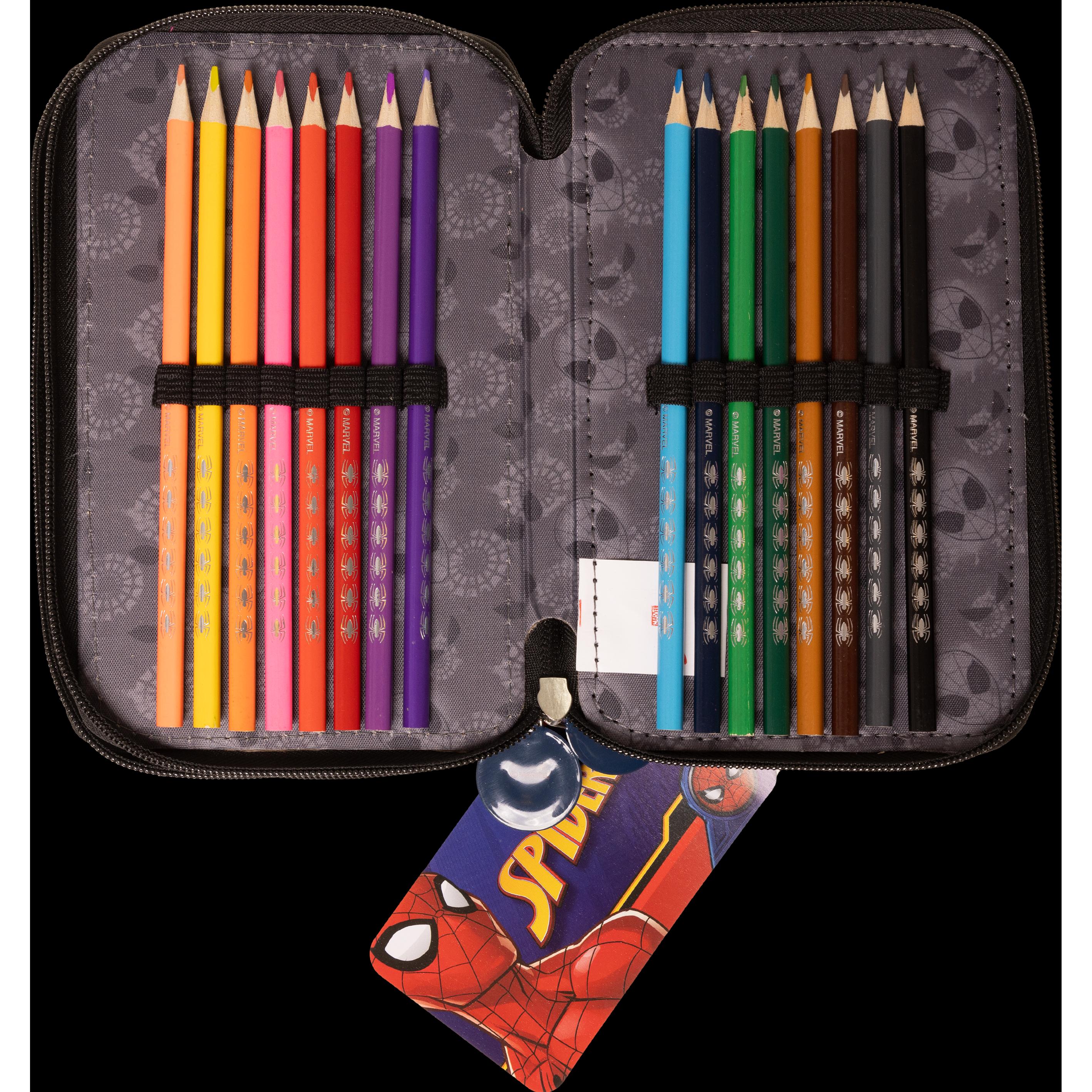 Thumbnail - Spiderman, Etui, Spider-Man - Double Pencil Case w/Content (017808516)