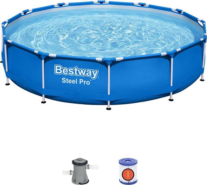 Produktbild Bestway Steel Pro Pool Set (366 x 76 cm)