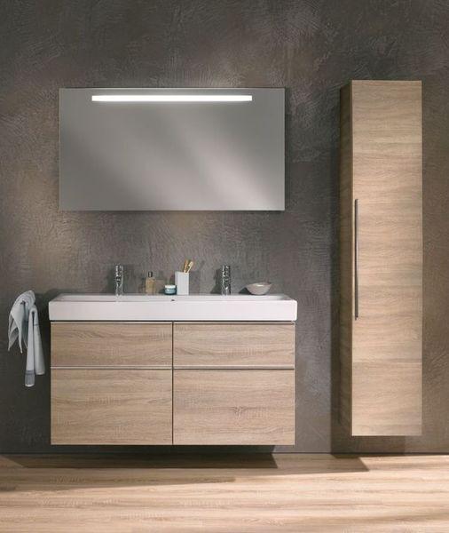 Actual product image Geberit Keramag / double washbasin iCon 120 cm white 124120000 (480 mm, 1200 mm)