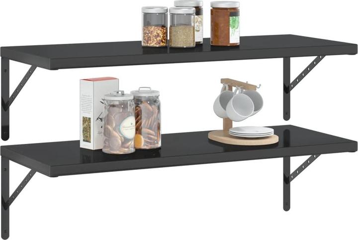 Image du produit vidaXL Étagères murales 2 pcs. Noble (100 x 40 x 3 cm)