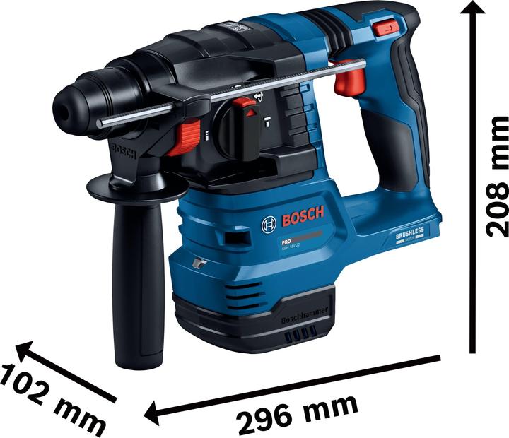 Actual product image Bosch Professional GBH 18V-22 (Hammer drill)
