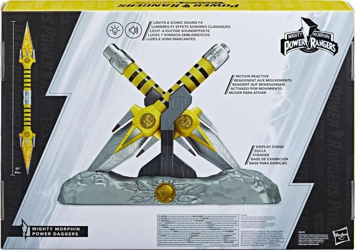 Produktbild Hasbro Power Rangers Lightning Collection réplique Roleplay Premium 2022 Mighty Morphin Power Daggers