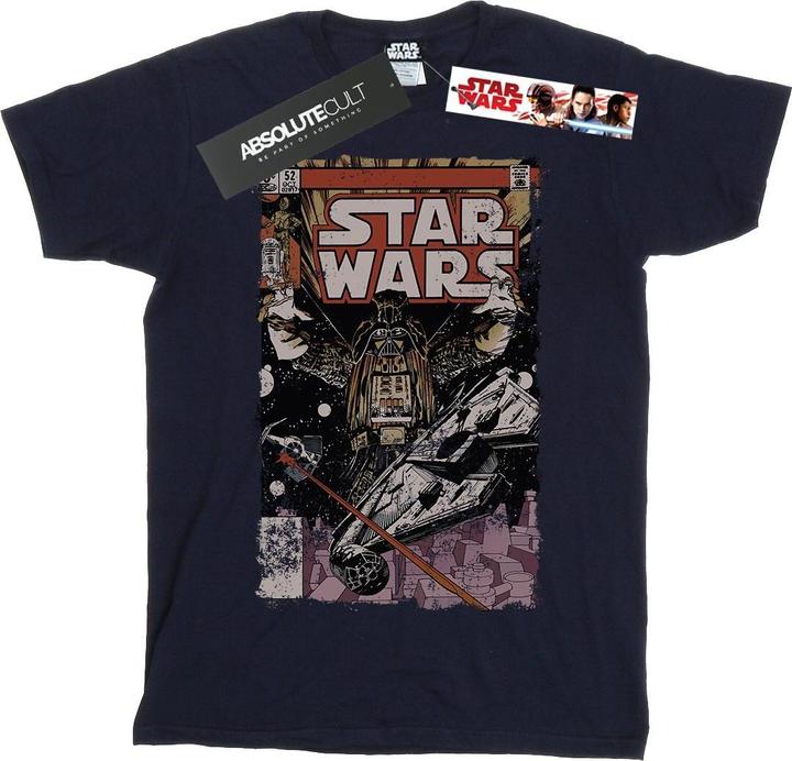 Produktbild Star Wars Millennium Falcon Comic TShirt (XL)