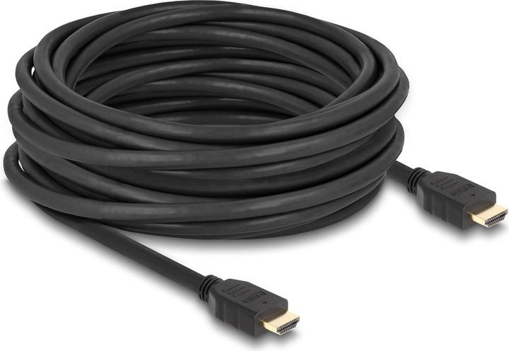 Produktbild Delock High Speed HDMI Kabel 48 Gbps 8K 60 Hz schwarz 10 m (10 m, HDMI, 2.1)