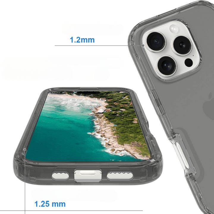 Actual product image Cover-Discount iPhone 16 Pro - Stossfeste Hybrid Handyhülle (Apple iPhone 16 Pro)