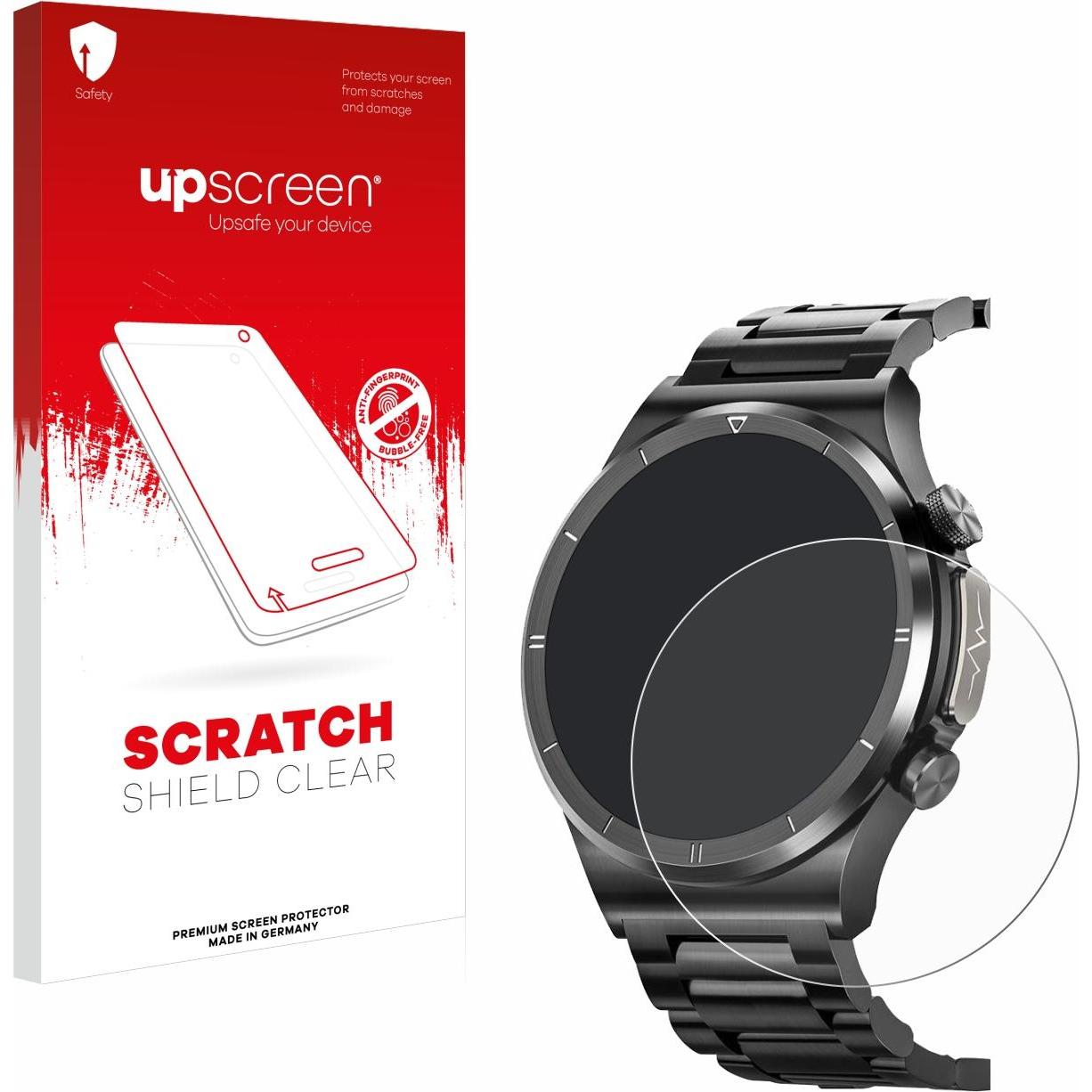 upscreen Schutzfolie Displayschutz Displayschutzfolie Folie Klar Transparent, Smartwatch Schutzfolie, Transparent