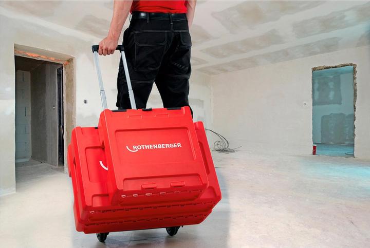Actual product image Rothenberger ROCASE 6414 Red with insert for ROMAX 4000
