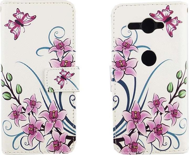 Produktbild König Design Hülle Handy Schutz für Sony Xperia XZ2 Compact Case Cover Tasche Wallet Etui Neu (Sony Xperia XZ2 Compact)
