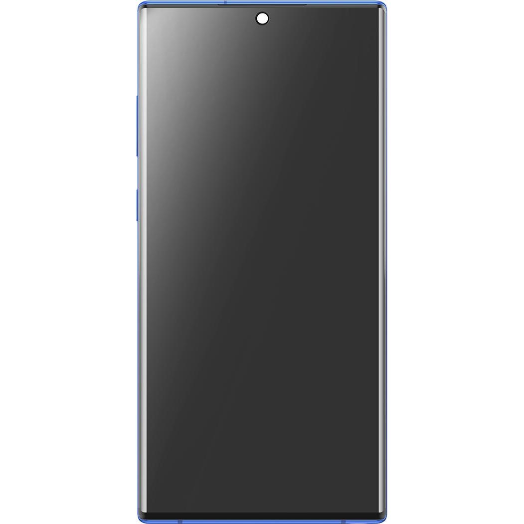 Samsung LCD + Touchglas mit Chassis (Display), Mobilgerät Ersatzteile, Blau