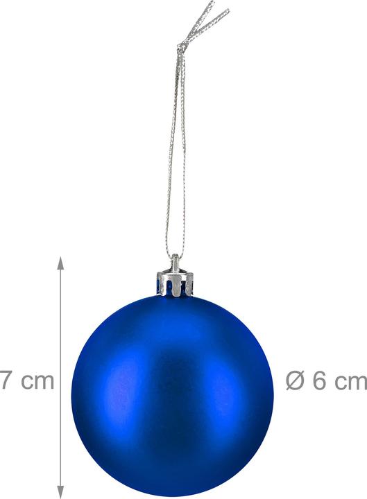 Produktbild Relaxdays Weihnachtskugeln 100er Set (100-teilig)