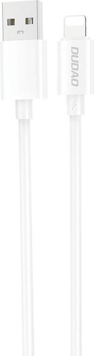 Actual product image Dudao L4SL USB-A / Lightning 2A cable 1m - white (1 m, USB 3.2 Gen 1)