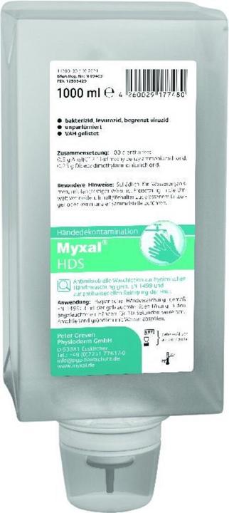 Physioderm Handdesinfectie Myxal HDS, 1000ml Variof. (1000 ml)