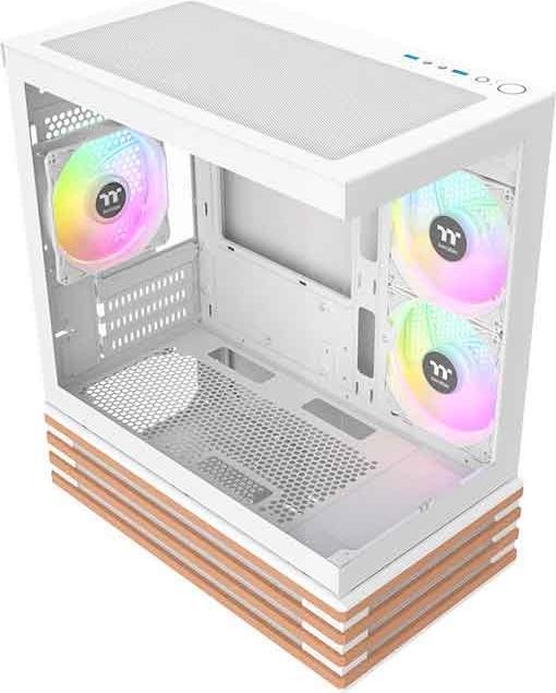 Image du produit Thermaltake Geh View 170 WS Midi Tower "ARGB Snow" White retail (mATX, Mini-ITX)