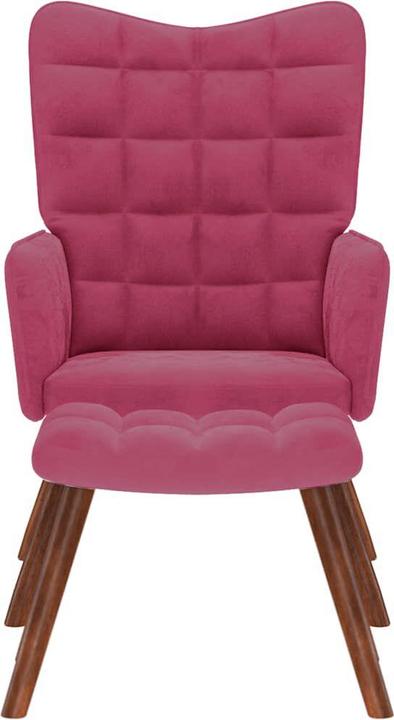 Produktbild vidaXL Entspannungsstuhl mit Hocker