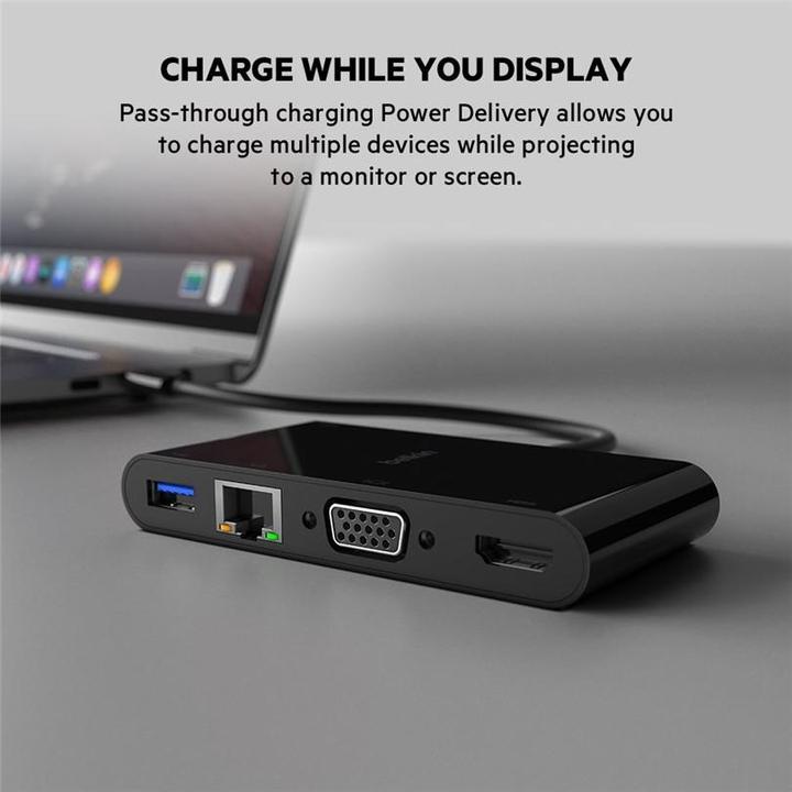 Produktbild Belkin Multimedia (USB-C, 4 Ports)