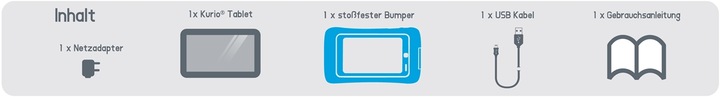 Immagine prodotto KD Toys Kurio Tab Ultra 2 blu (Francese, Italiano, Tedesco)