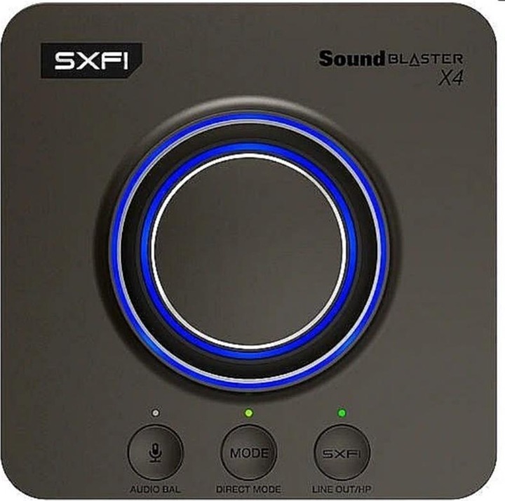 Produktbild Creative Externe Soundkarte Sound Blaster X4 (USB, USB-C)